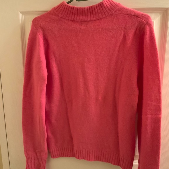 United Colors of Benetton hot pink sweater - Picture 3 of 4
